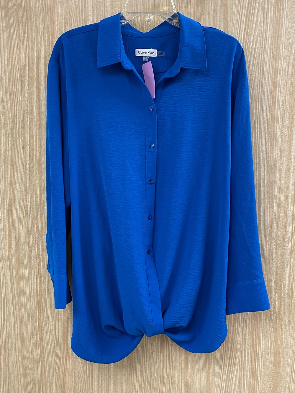 Calvin Klein blue top size 1X